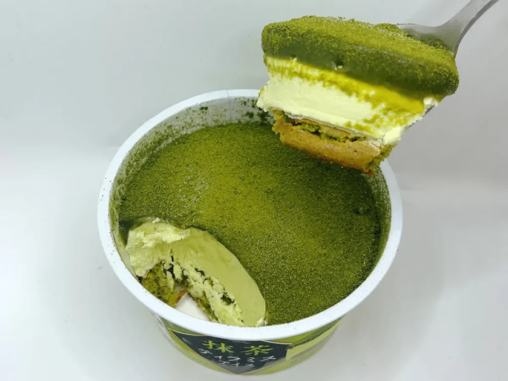 抹茶ティラミスアイス