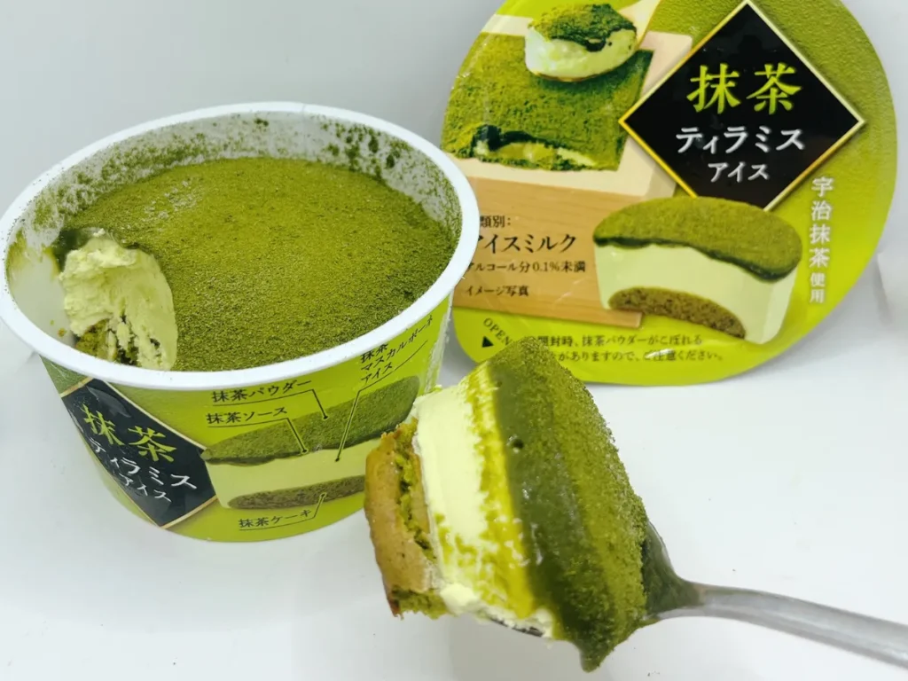 抹茶ティラミスアイス