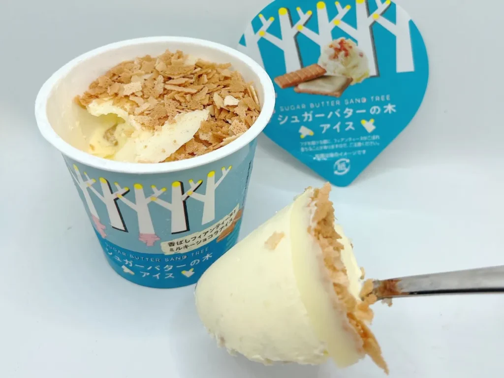 シュガーバターの木アイス